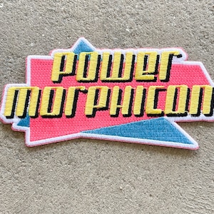 Power Morphicon 2022 90s Logo Iron On Patch