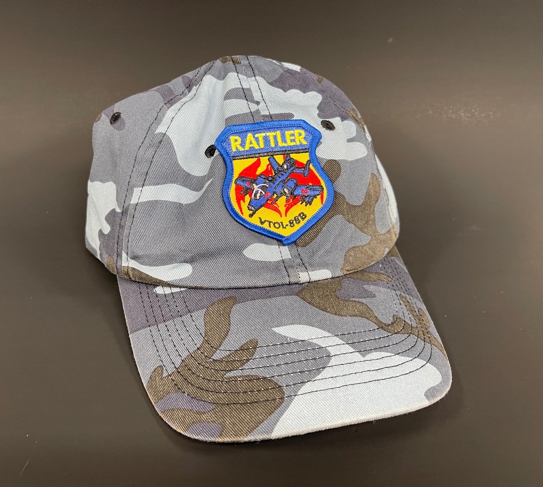 Script R Rattler Hat Robo Toy Fest Rattler Air Command Crew Hat Blue Camo - Etsy