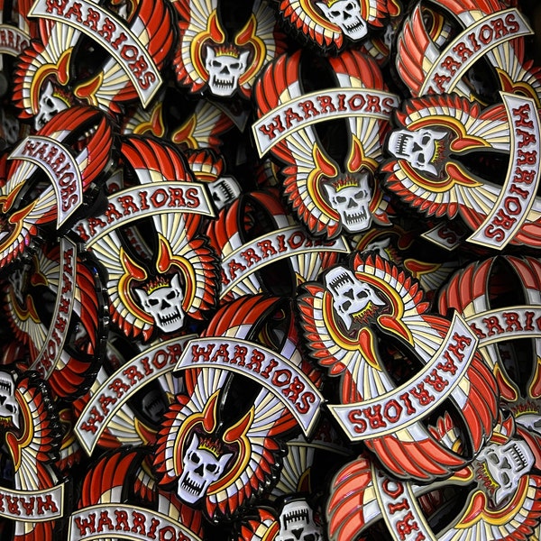 Pasadena Comic Con The Warriors Reunion 2 inch Enamel Pin