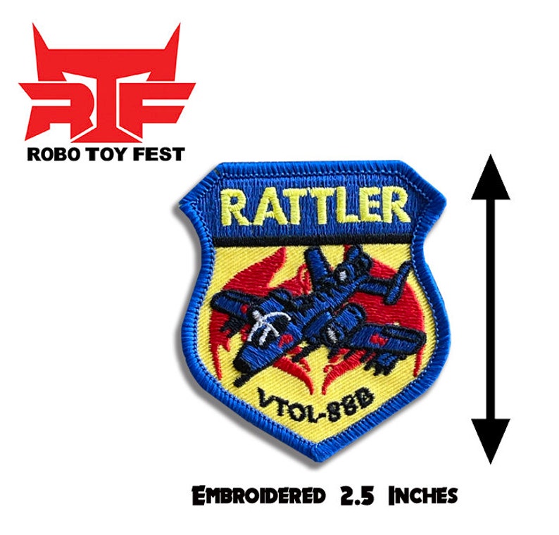 RTF Rattler Air Crew Embroidered Iron on Patch - Etsy