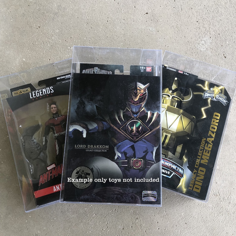 Action Figure Protector Cases Set of 6 Fits G.i.joe TMNT Etsy