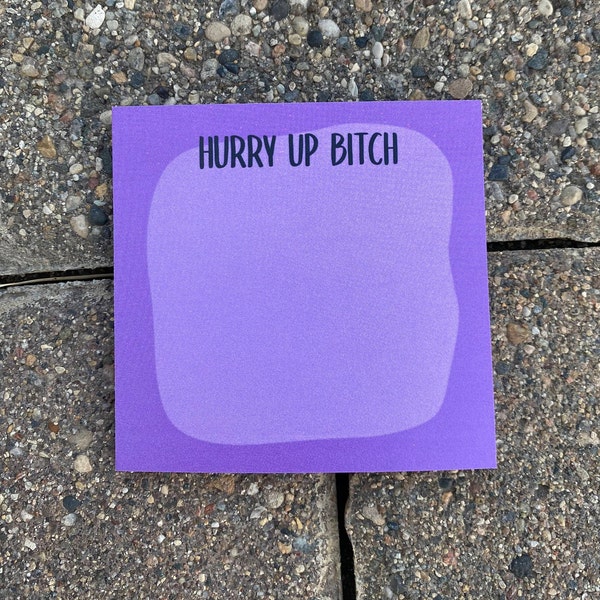 Funny Sticky Notes Etsy