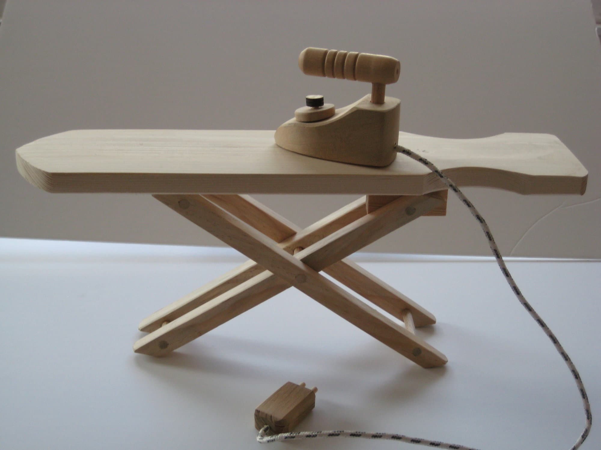 Wooden toy iron hotsell