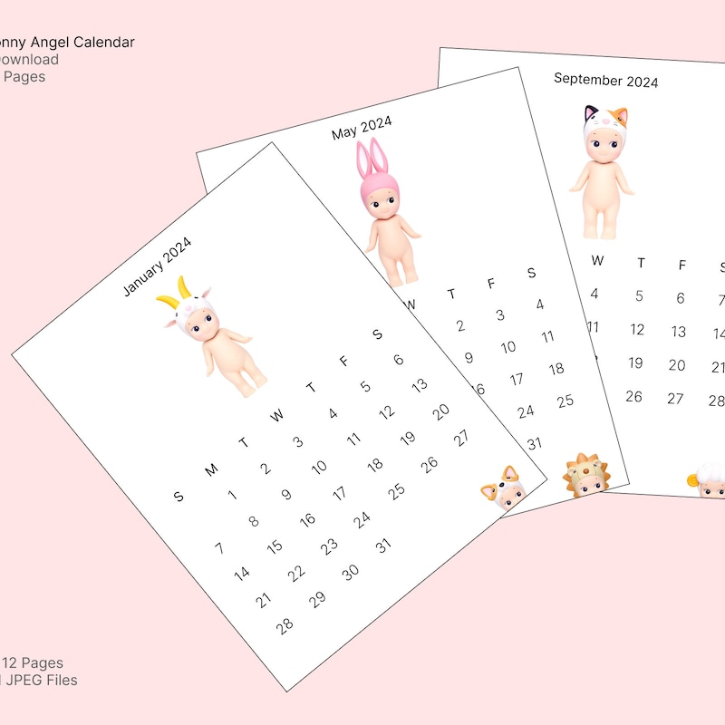 Calendrier de lavent sonny angel Etsy France