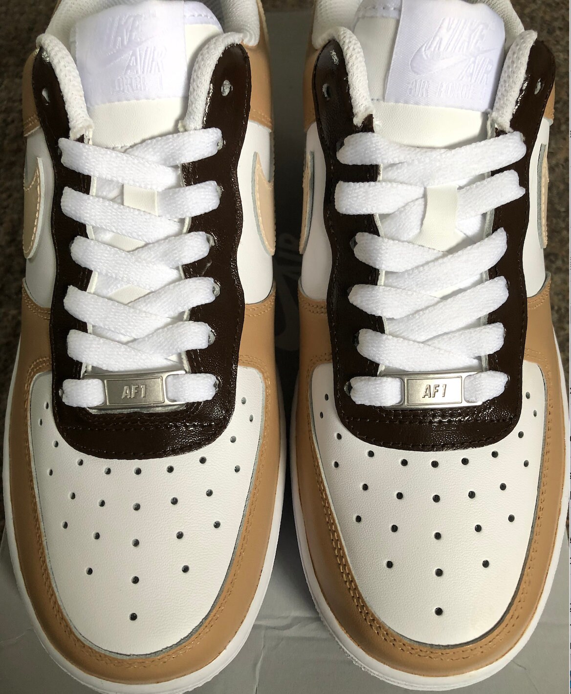 Mocha Air Force 1s | Etsy