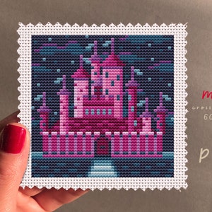 Cinderella Castle Cross Stitch Pattern | Embroidery Pattern |Mini Pattern | Cross Stitch Pattern | Do It Yourself | Cross Stitch