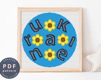 Cross Stitch Pattern Ukraine #355