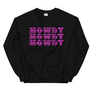 howdy corded sweatshirt