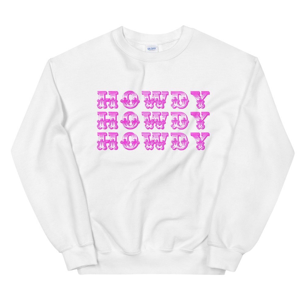 howdy corded sweatshirt