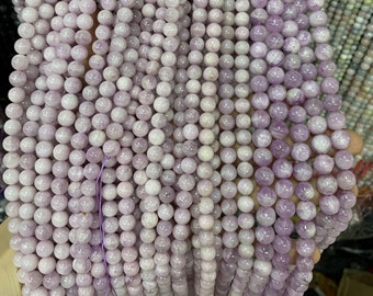 AAA Kunzit Perlen: Violett Violett Rosa Edelstein, Brasilien