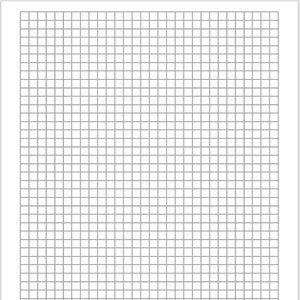 Carta millimetrata stampabile, file PDF