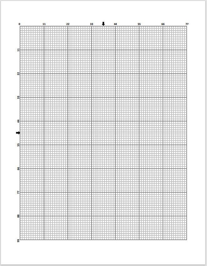 cross stitch graph paper 18 count printable