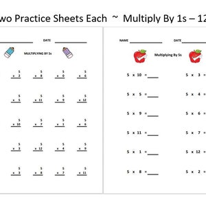 Printable Multiplication Worksheets - Homeschool Multiplication ...