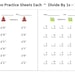 Printable Division Worksheets Homeschool Division Practice Sheets 24 ...