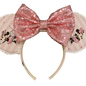 Sparkly “Reach for the Stars” Pink Ears Headband