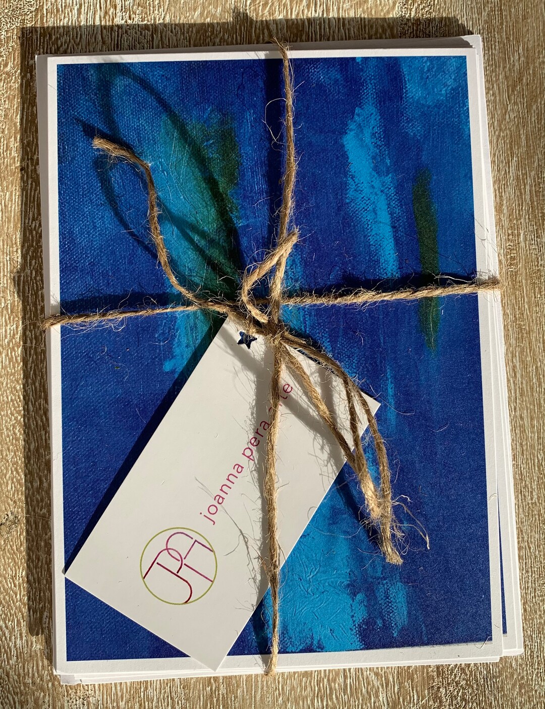 Abstract Blue (notecards) - Etsy