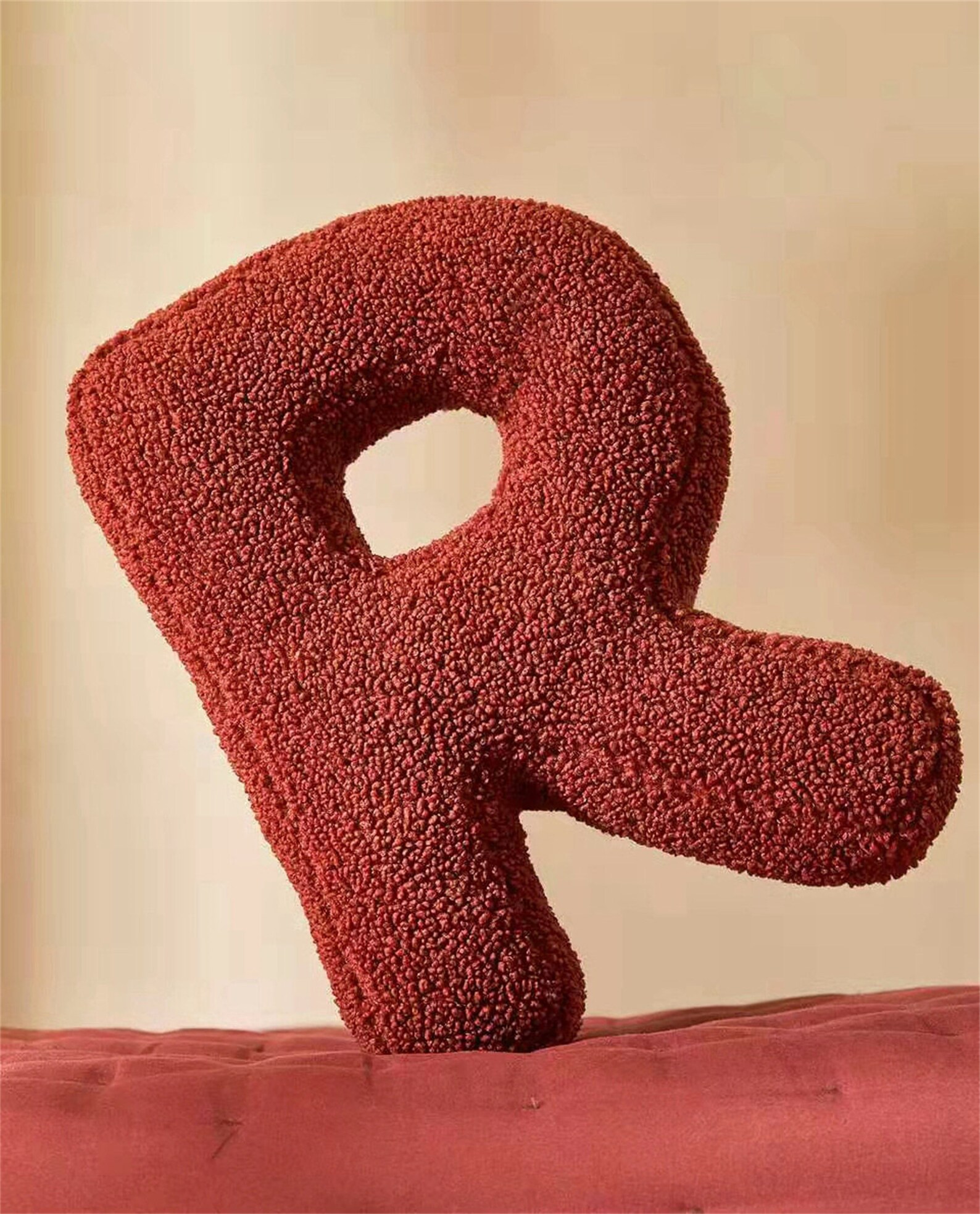 Cuddly Letter Pillow/alphabet Cushion/number Decor Etsy