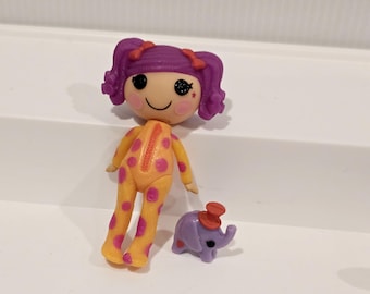 Lalaloopsy Mini Doll Peanut Big Top Sew Sleepy Set
