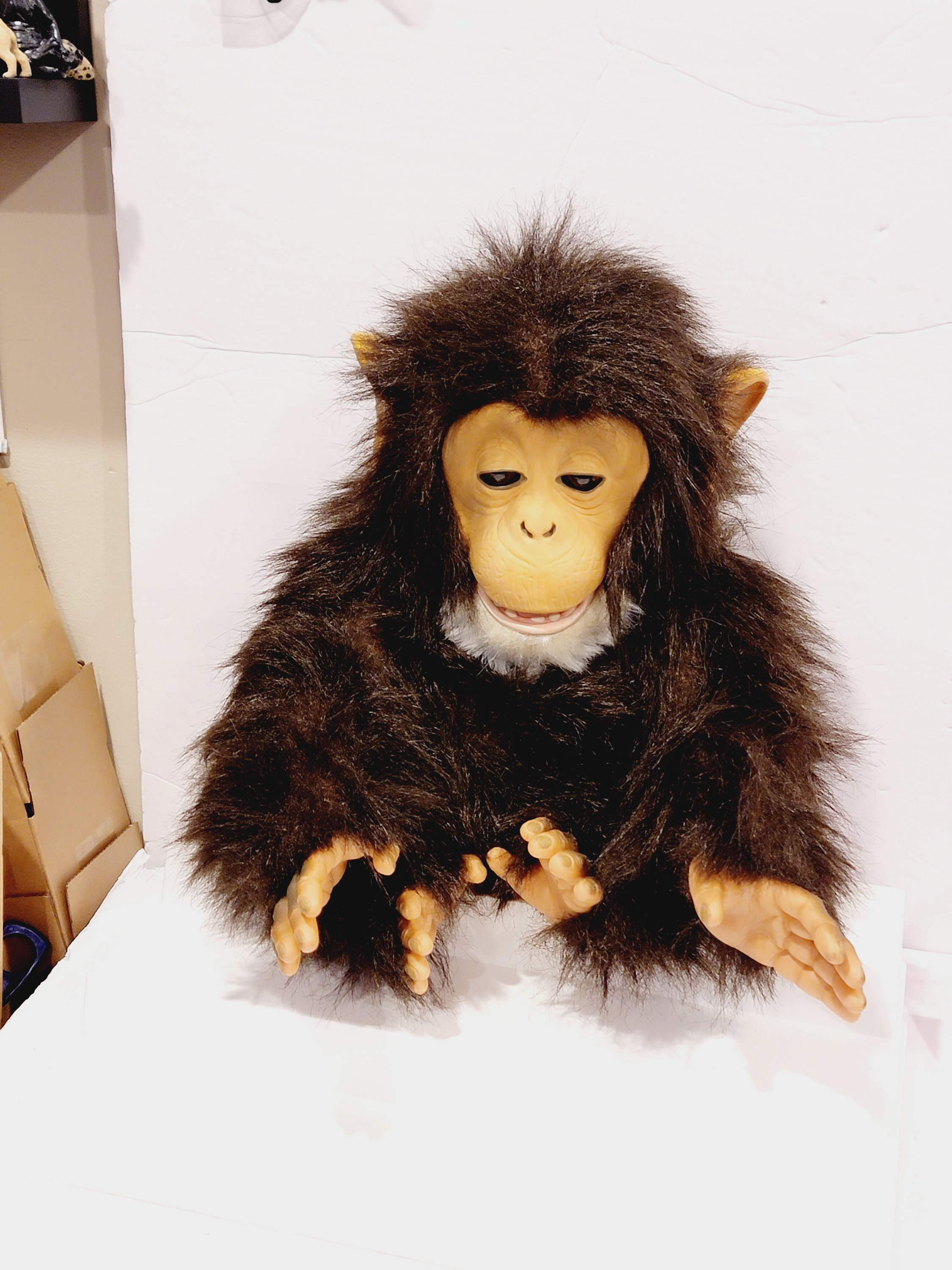 Fur Real Friends Cuddle Chimpancé Chimpancé Mono de peluche