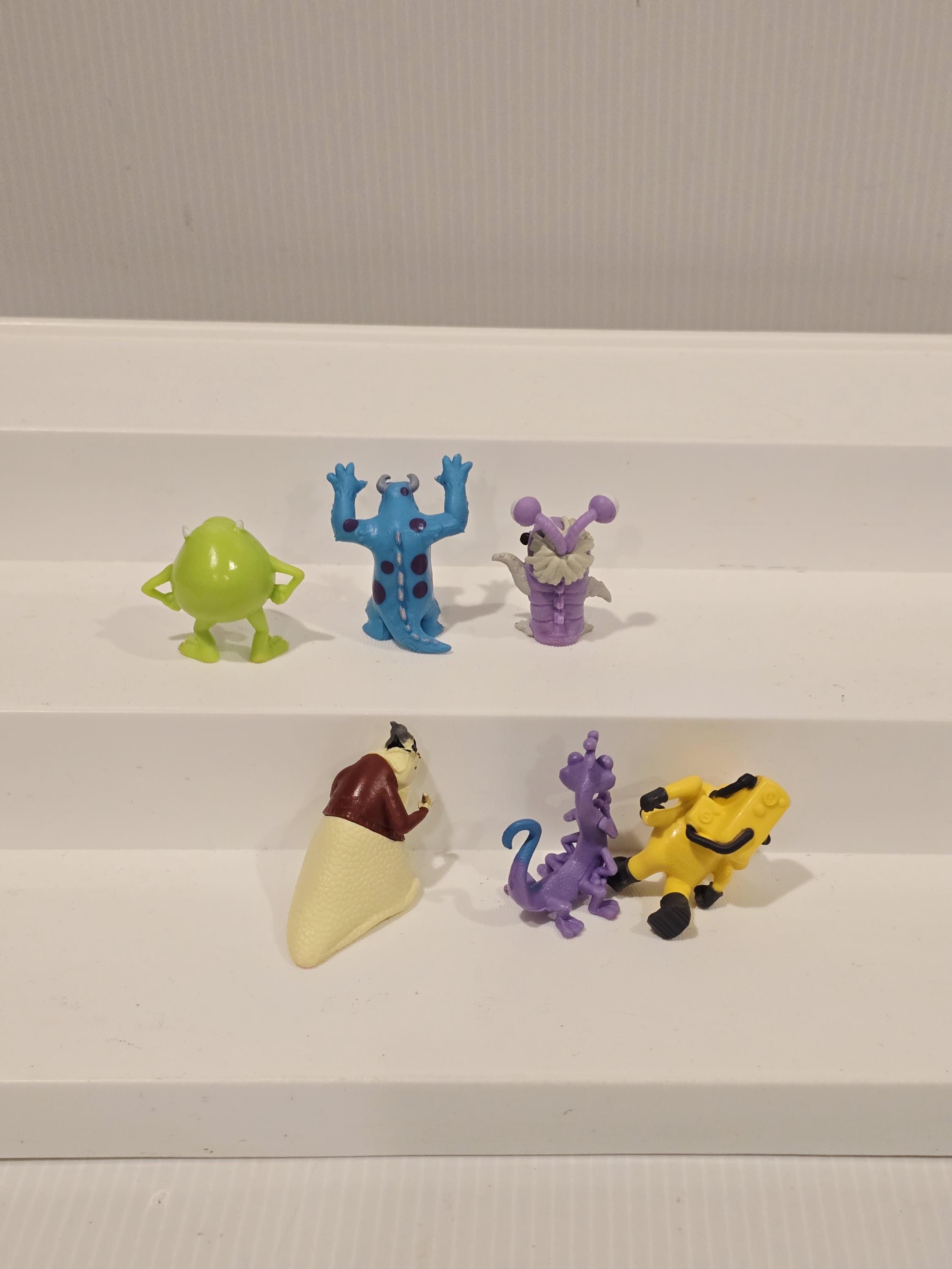 Disney Pixar Monsters, Inc. コレクション　4点セット Disney Pixar Monsters Inc Figure Set - Etsy