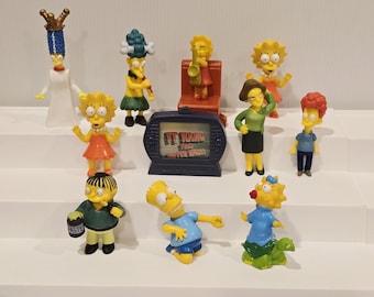 Mcfarlane the Simpsons Deluxe Boxed Set Family Couch Gag Action