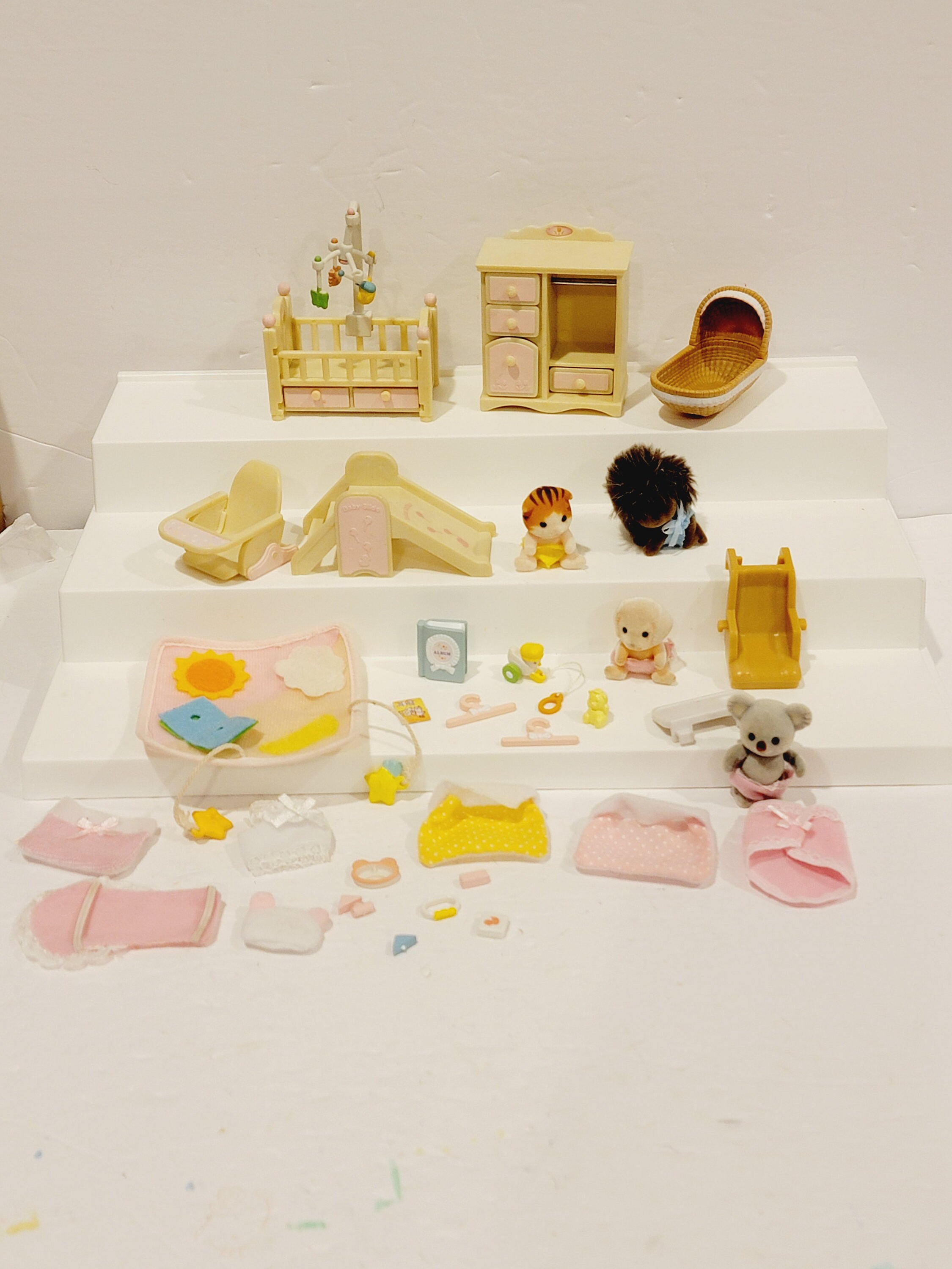 Calico critters deluxe baby's nursery set sales