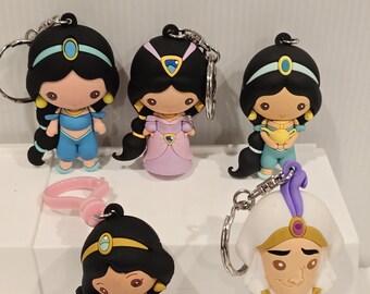 Disney Aladdin Set 3D Keychain Figural Monogram Blind Bag Set - Etsy