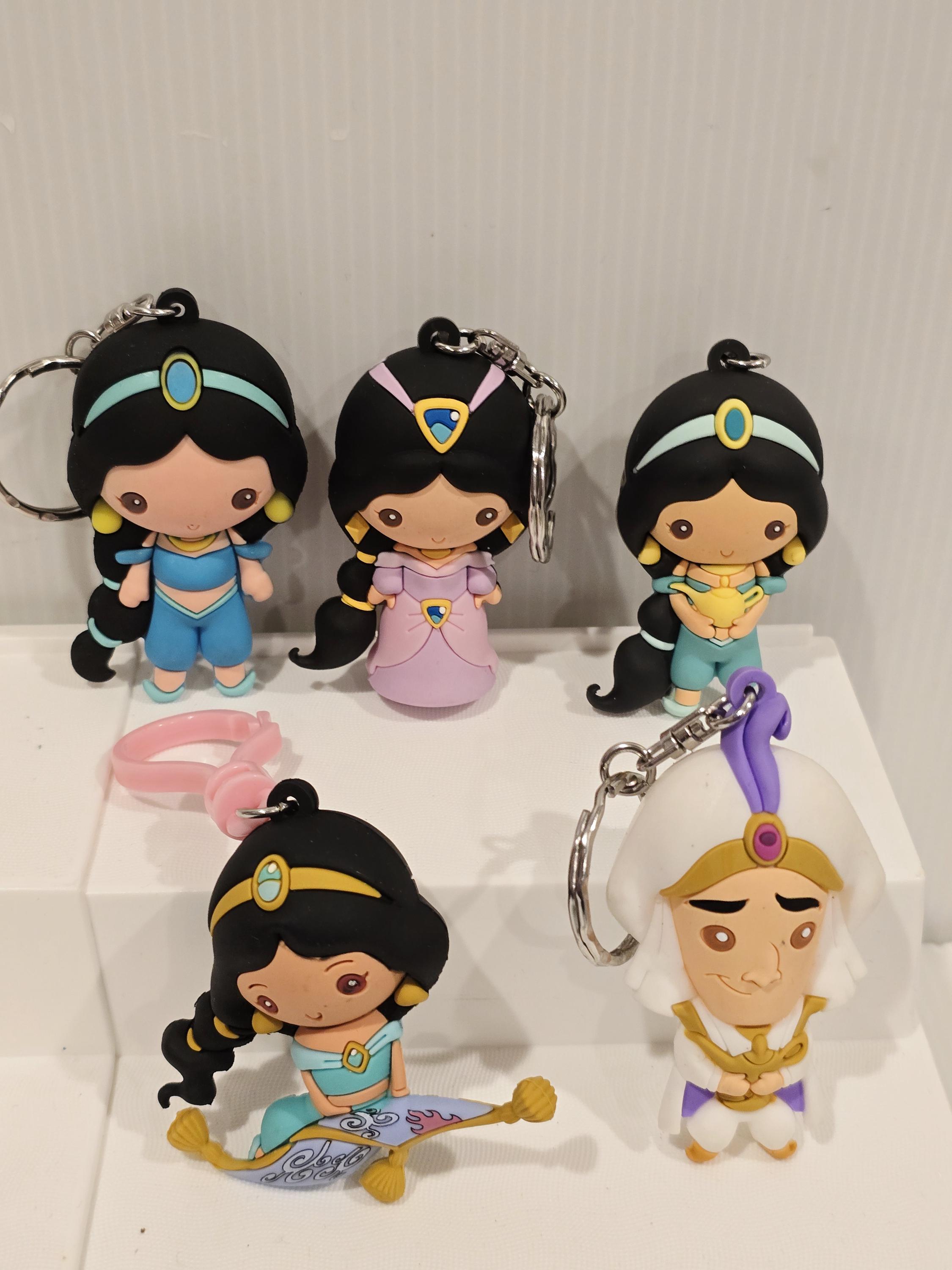 Disney Aladdin Set 3D Keychain Figural Monogram Blind Bag Set - Etsy
