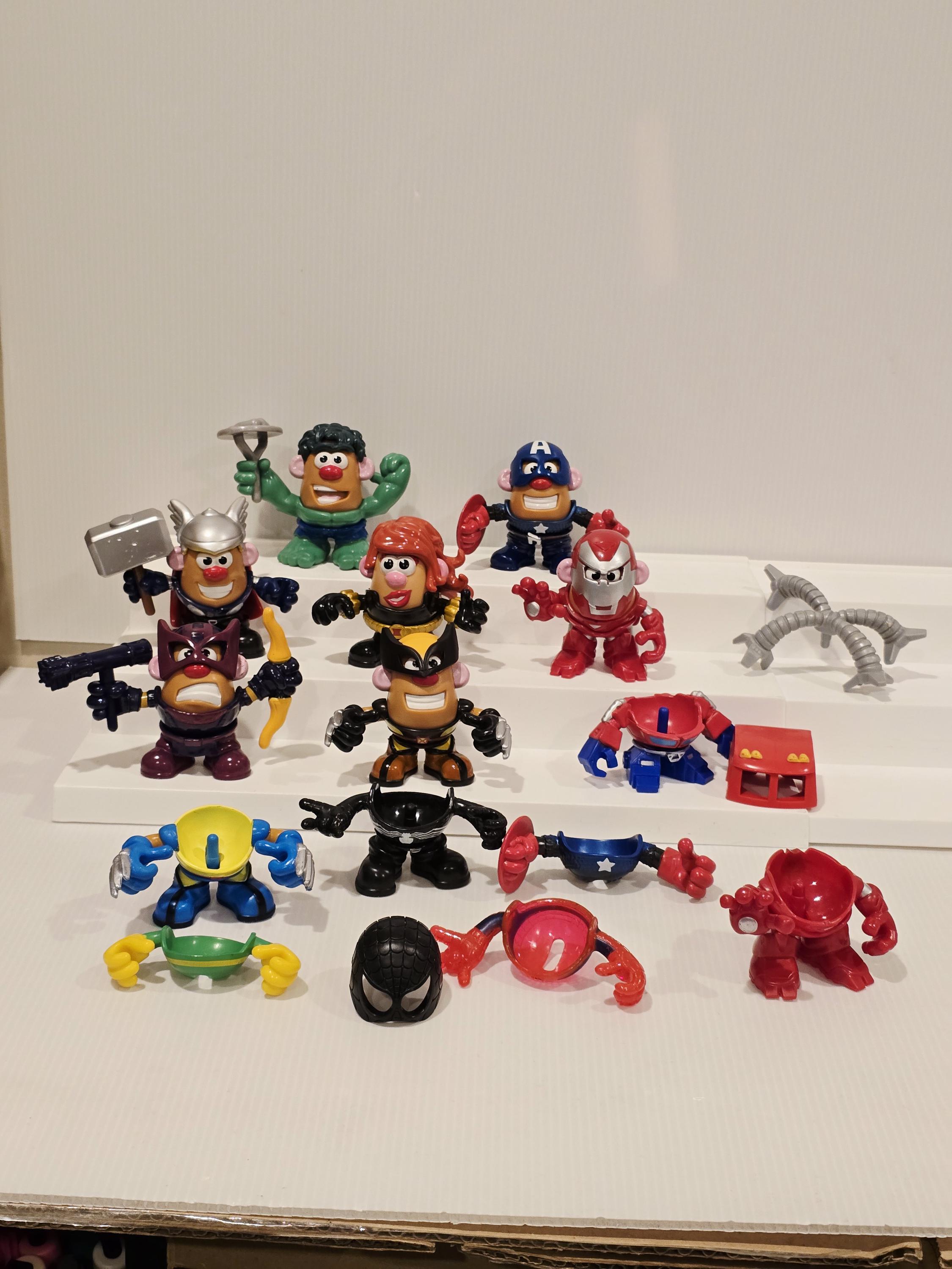 Mr. Potato Head Marvel Avengers Mini Mashable Figure Set - Etsy