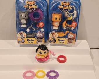 Spin Masters Pop On Pals Cat Kooper Shadow Set New