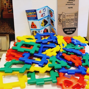 Polydron Giant Polydron Set, Pack of 40