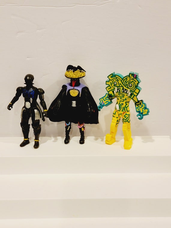 Power Rangers Dino Charge Super Villian Set Etsy Finland