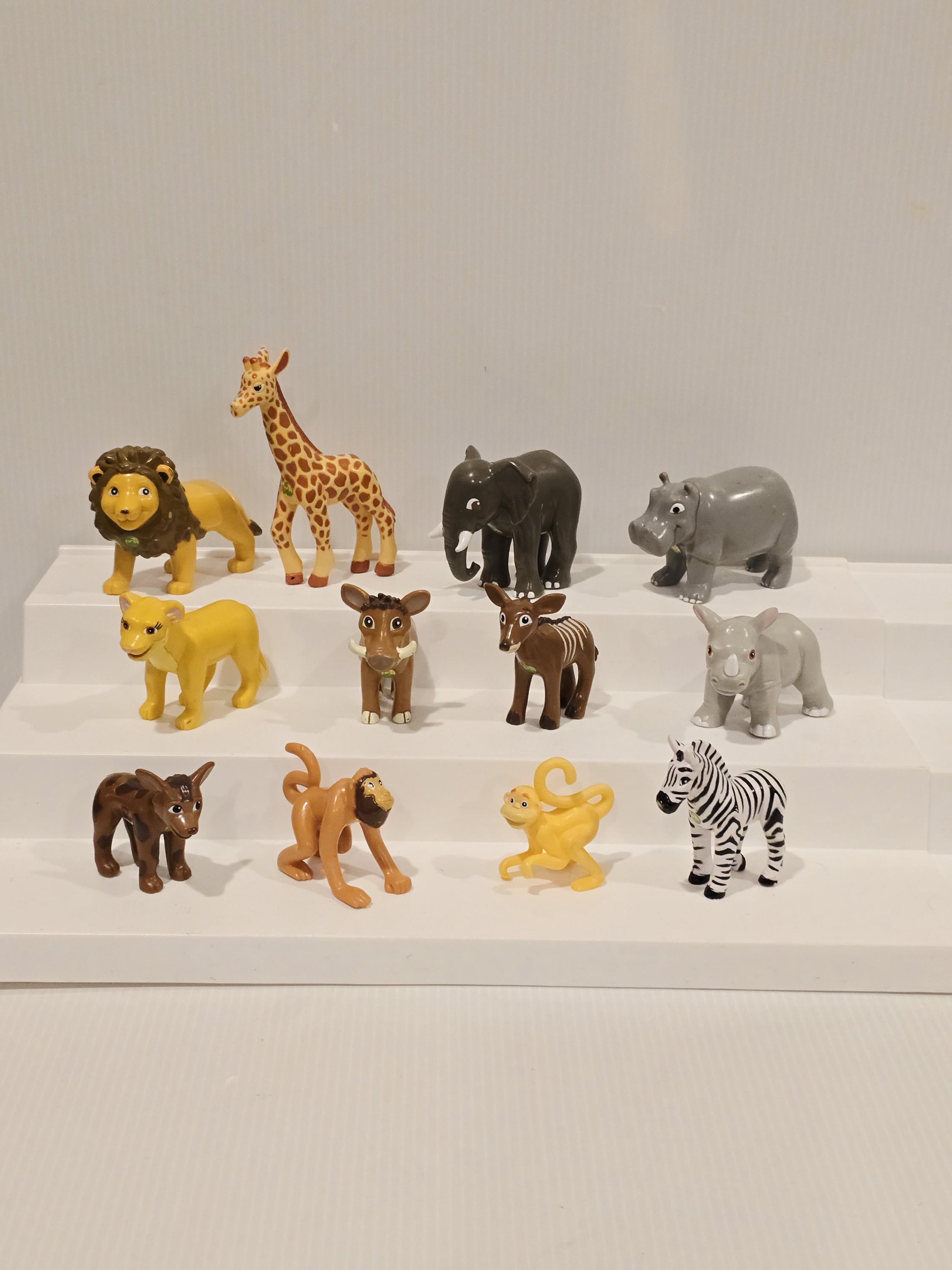 Vintage Go Diego Dora Explorer Go Safari Rescue Animal Figure Set