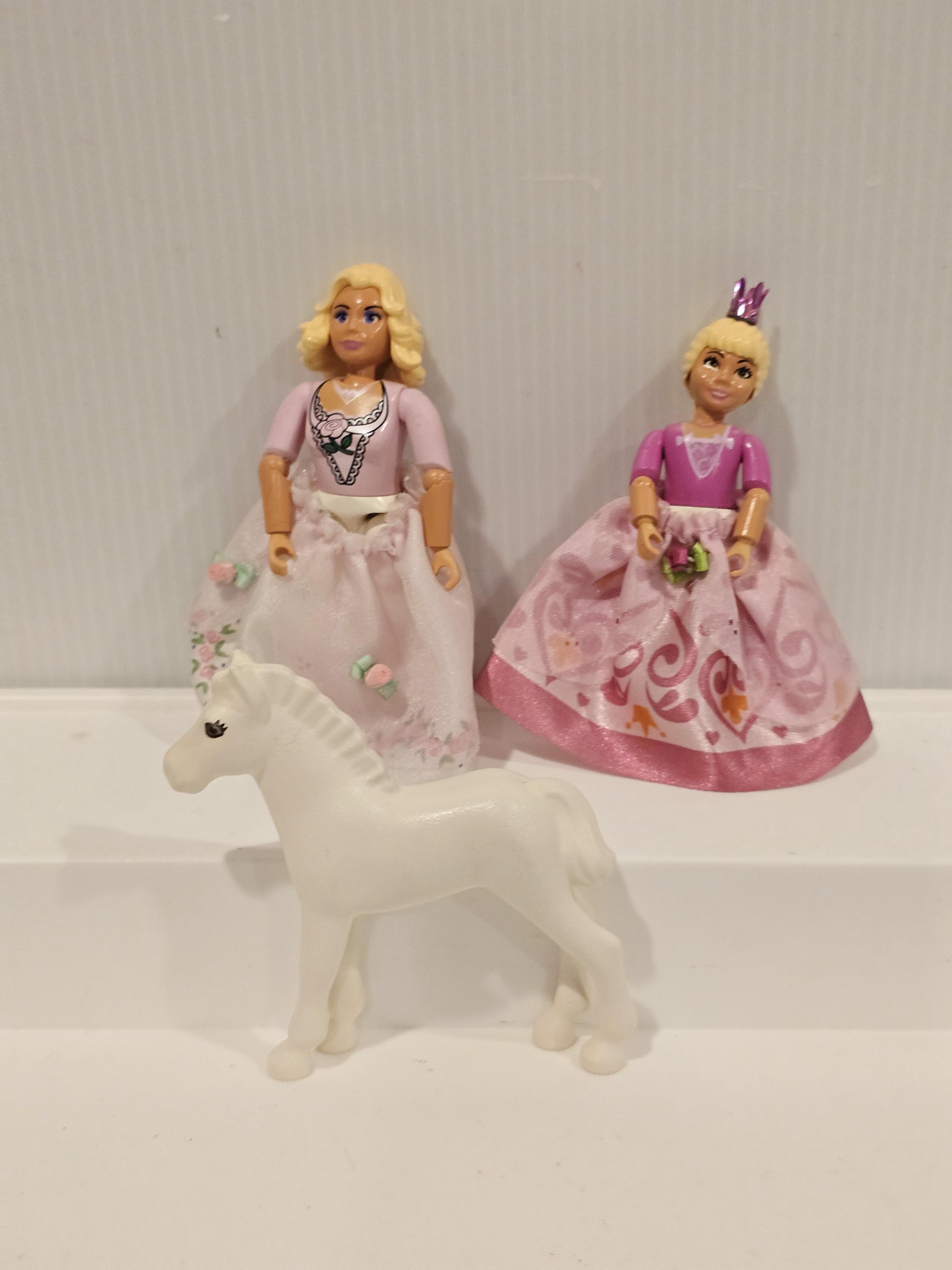 Vintage Lego Belville Princess Rosaline, Vanilla and Horse Doll