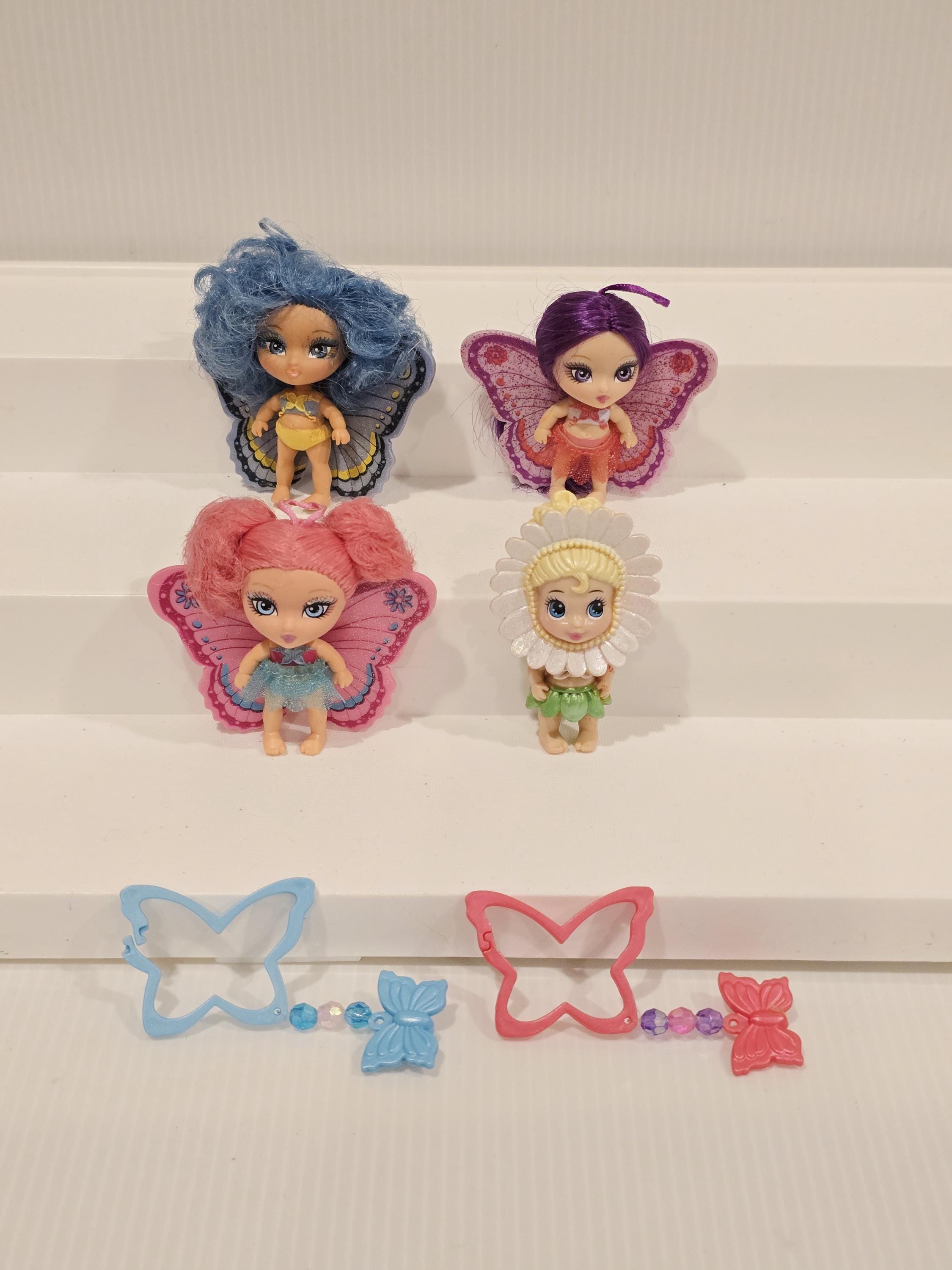 Mariposa Clip & Go Flutterpixie Butterfly Fairy Doll and Thumbelin