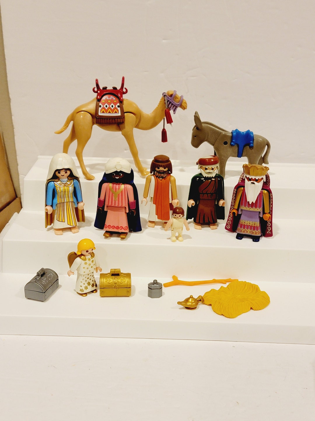 Playmobil Christmas Nativity Figure Set Etsy