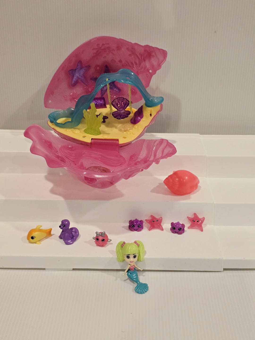 Sea Shell Model Magic Waverly and the Magic Seashell Mermaid Playset and Figure Set - Etsy