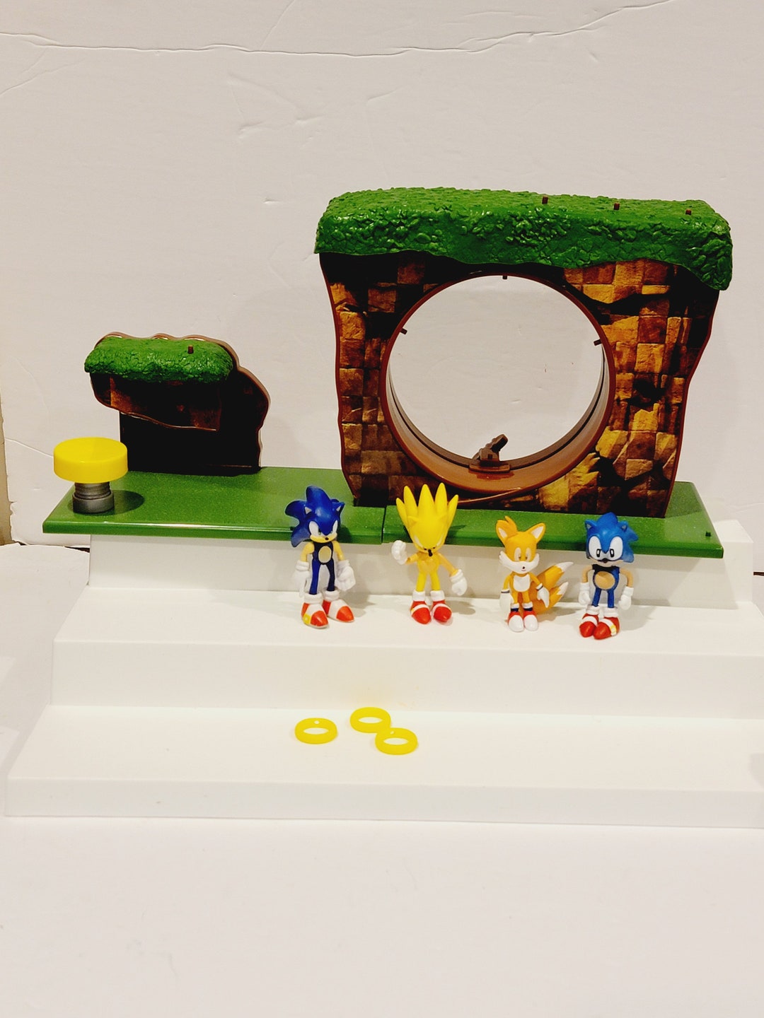 Sonic - Playset Green Hill Zone - Outros Jogos de Faz de Conta