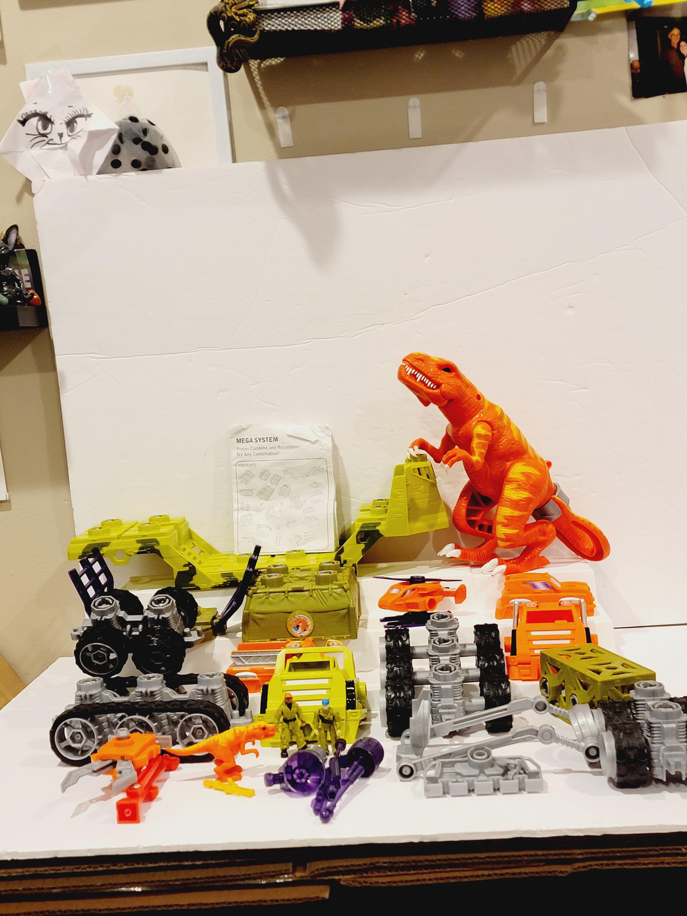 Vintage Mega Blocks Dinosaur Vintage Matchbox Dino Adventure Mega