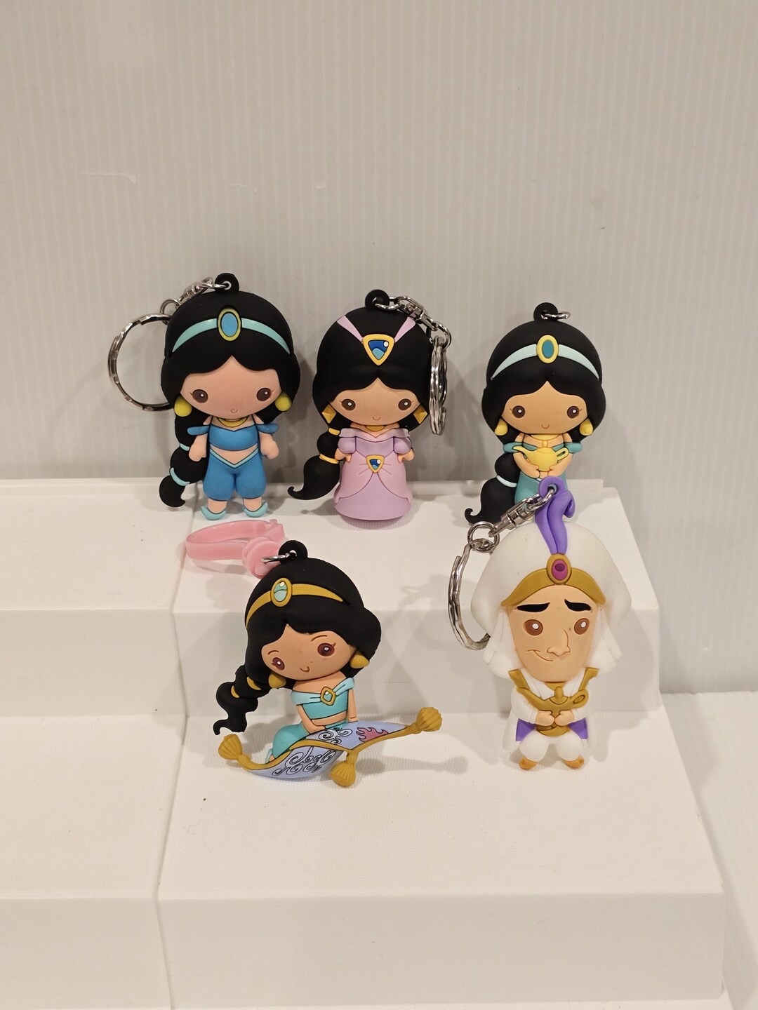 Disney Aladdin Set 3D Keychain Figural Monogram Blind Bag Set - Etsy
