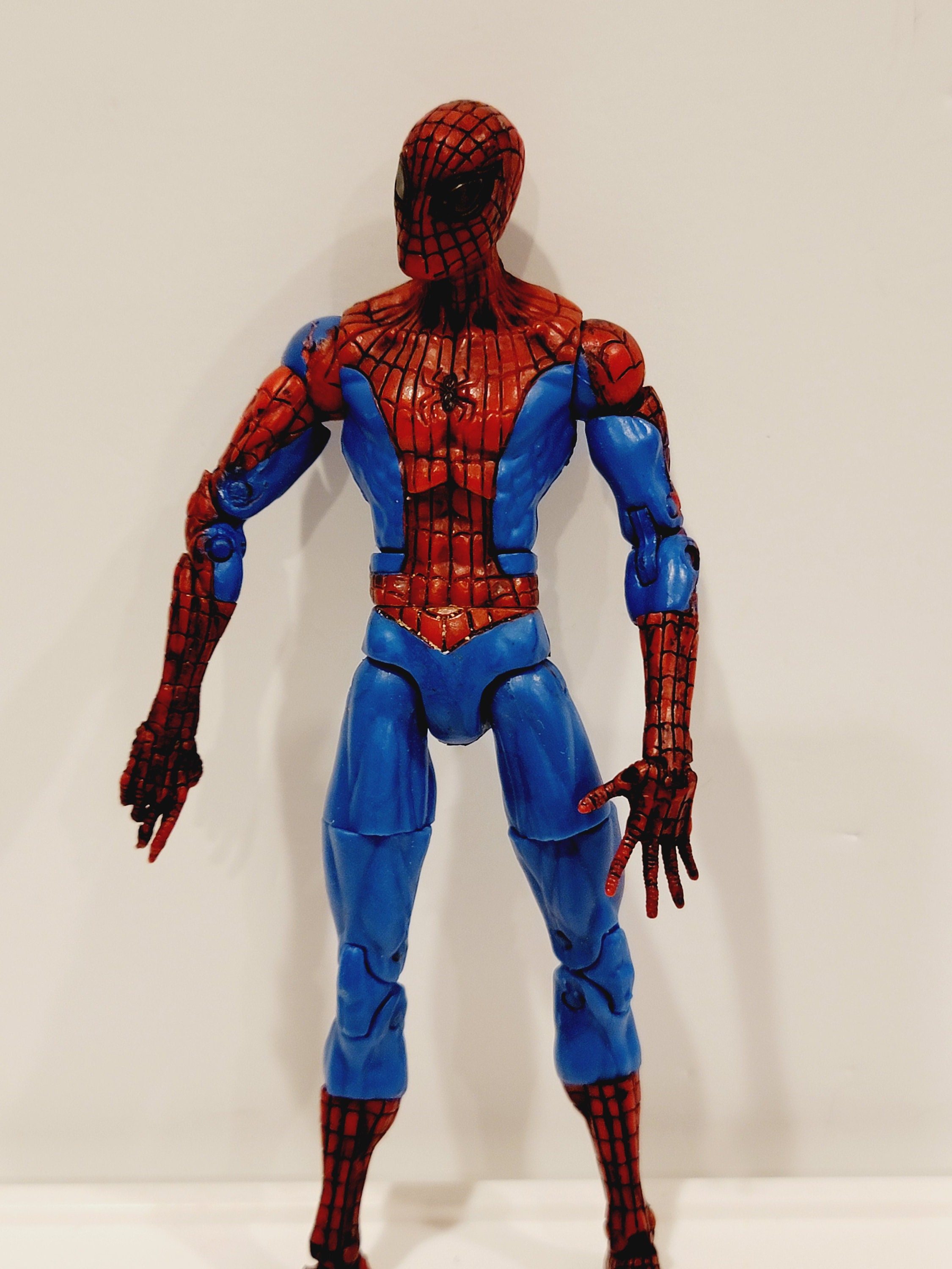 Mcfarlane Toybiz Figure Marvel Legends 2002 Super Posable Spider