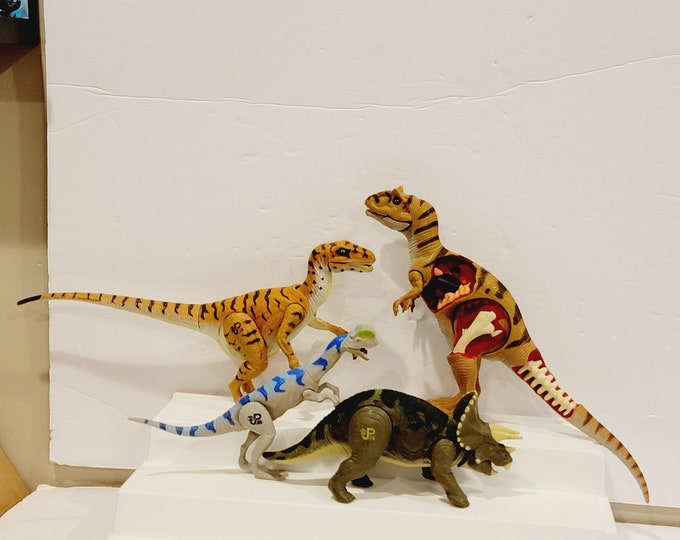 Figurine Jurassic Park 2 the lost world Roland Tembo kenner 1996 neuve sous blister le monde perdu - Jeux & Jouets
