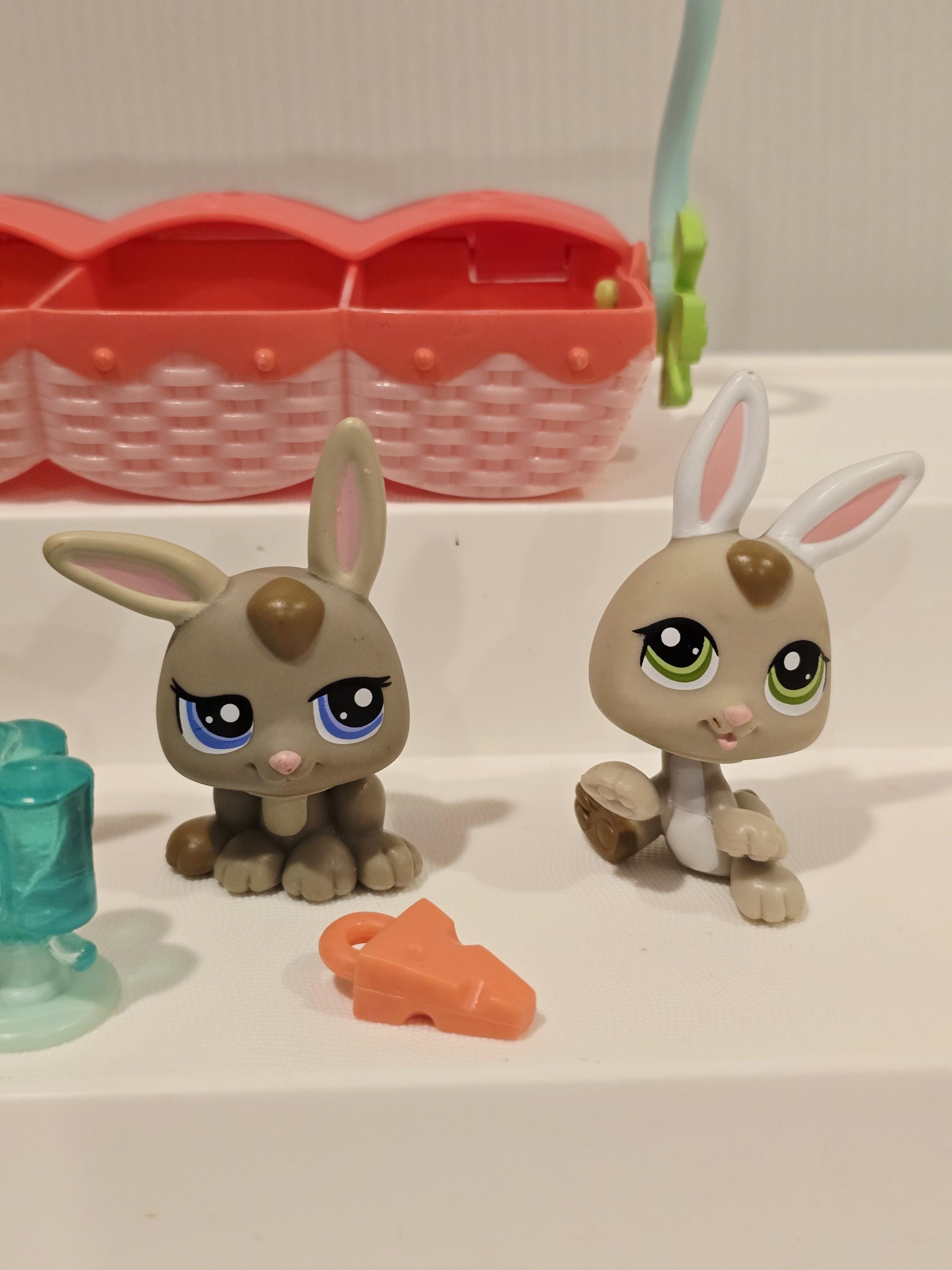 Lps 500 Rabbit Littlest Pet Shop LPS Petriplets Rabbits Bunnies Set - Etsy