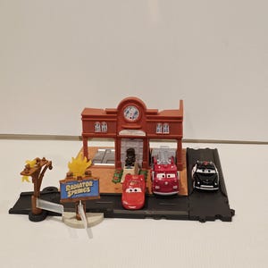 Disney Pixar Cars on the Road Red's Fire Station Playset Red Fire
