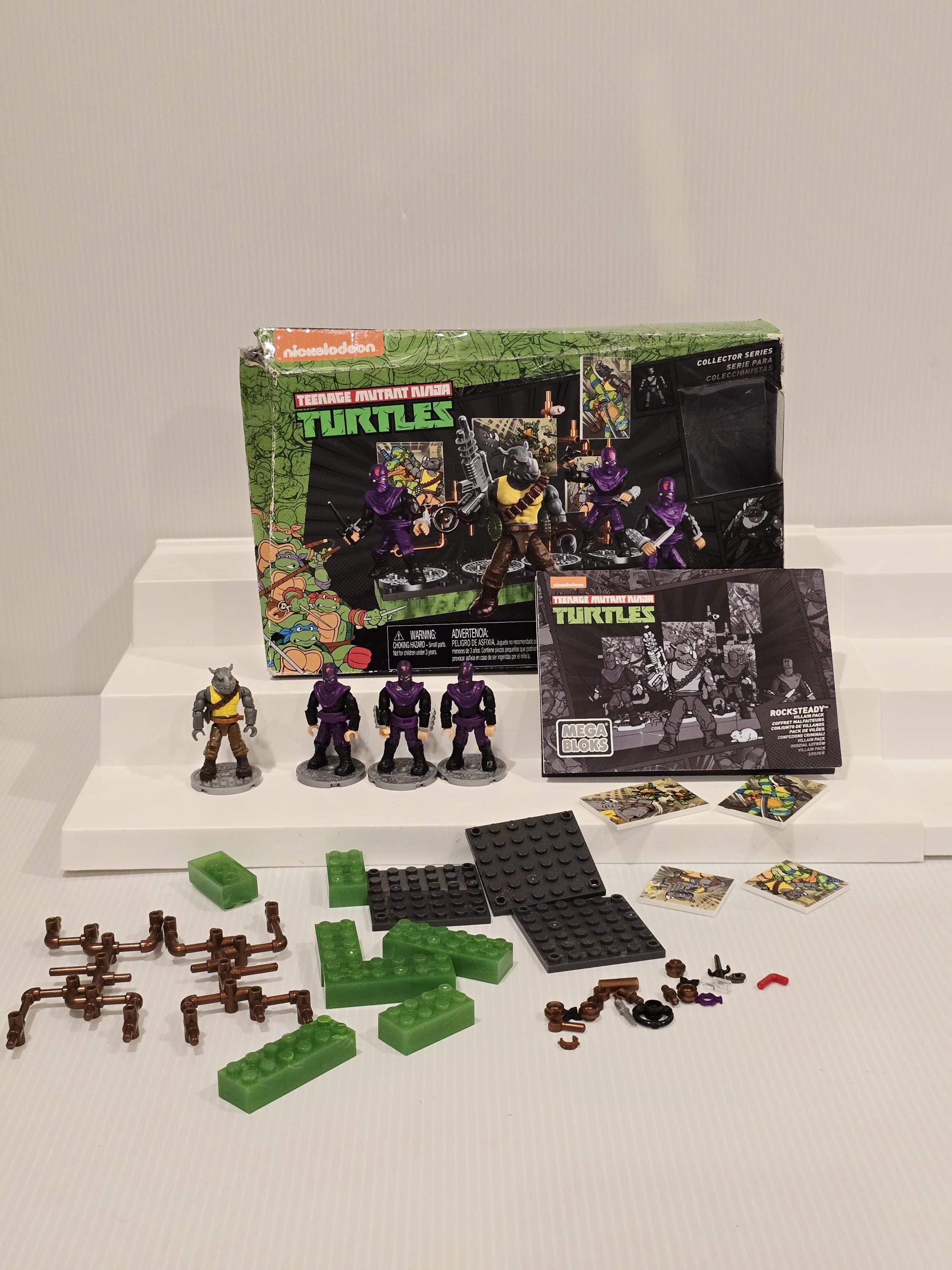 Mega Teenage Mutant Ninja Turtles Bebop Set TMNT Villain Pack - Etsy