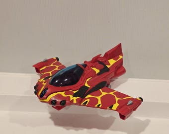 Ben 10 Ten Heatblast Rocket Flyer Action Plane Vehicle Playmates