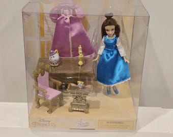 Disney Princess Belle 5" Mini Doll Playset New - Etsy