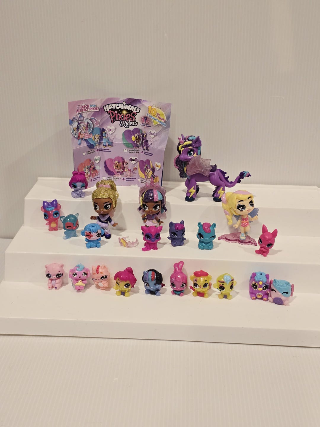 Pixie Riders Hatchimals Colleggtibles Pixie Riders, Shimmer Babies. Wilder Wings ...
