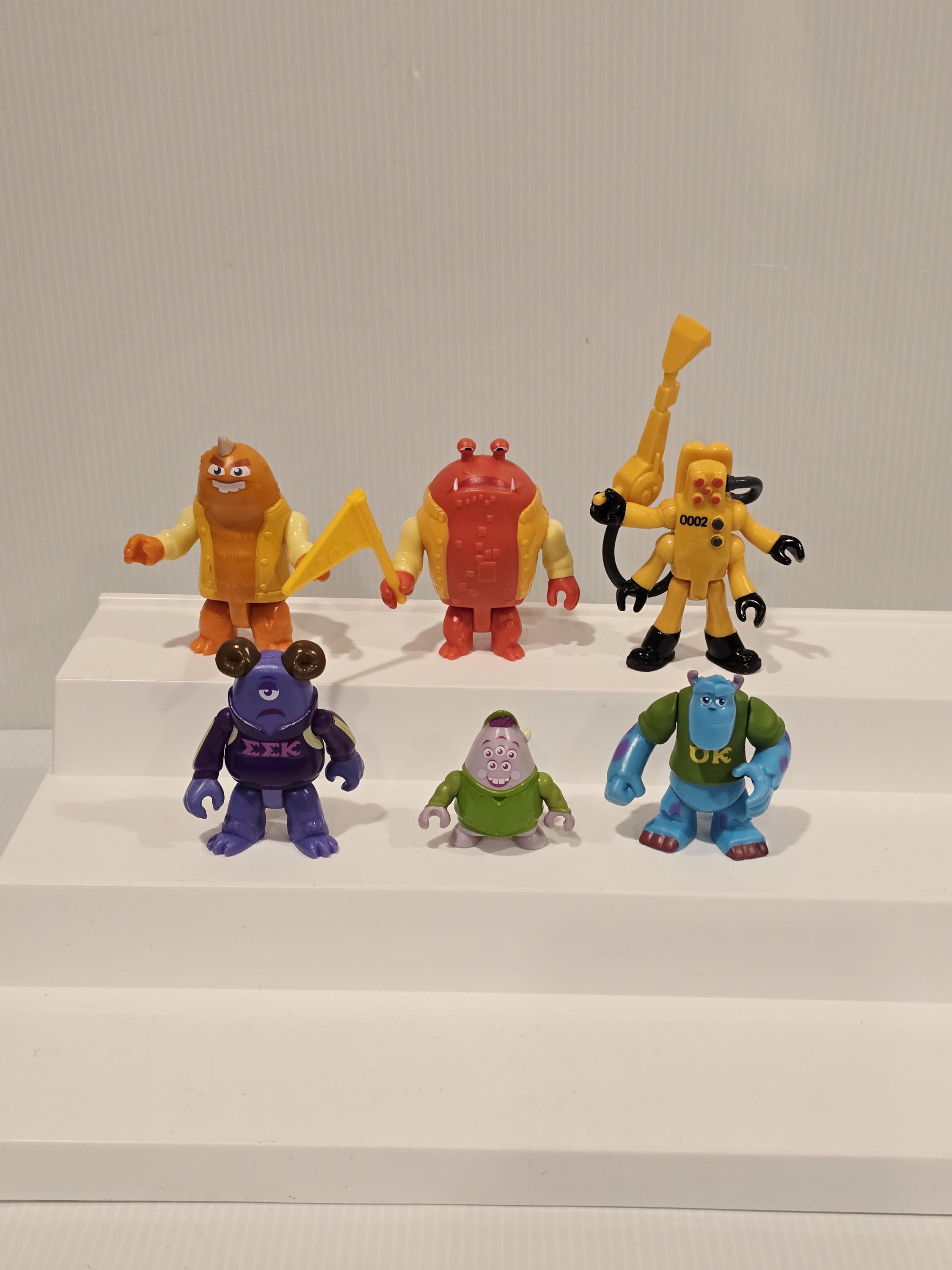 Disney Pixar Imaginext Monster Inc Monster University Figure Set