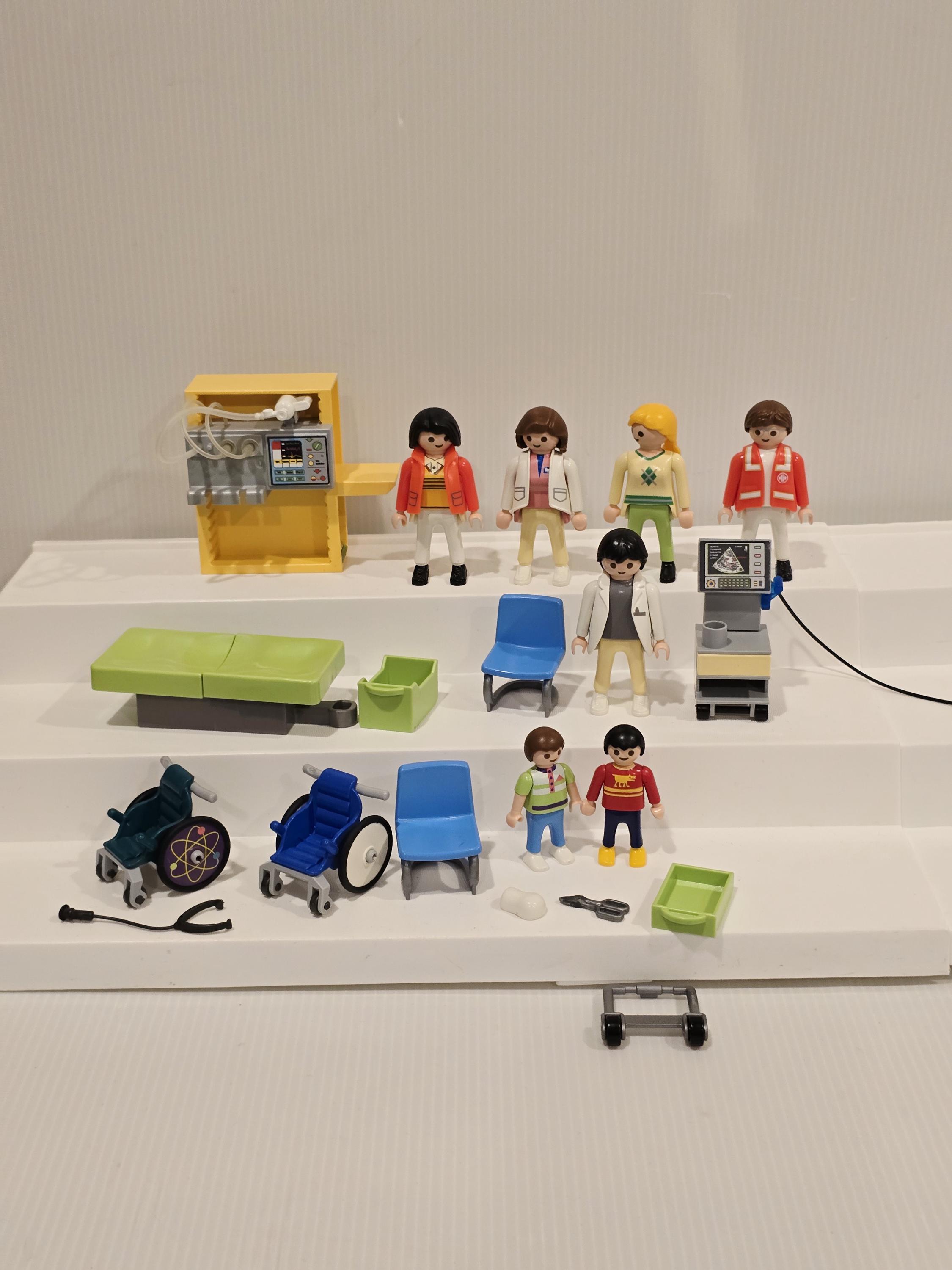 Playmobil Hospital Figure and Accessories Set - Etsy